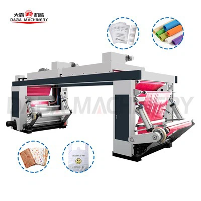 Machines d'impression flexographique à engrenages hélicoïdaux